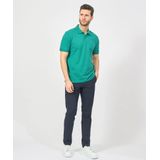 HUGO BOSS - Polo - Groen - 100% Katoen - Korte Mouwen