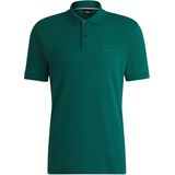HUGO BOSS - Polo - Groen - 100% Katoen - Korte Mouwen