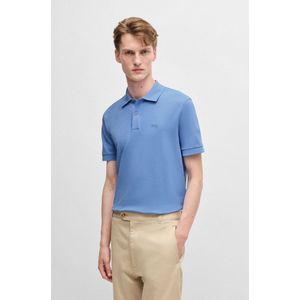 BOSS - Pallas - Polo - Kobalt Blauw - Regular Fit - Pique