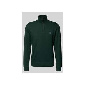 Boss - Zetrust - Sweater - Groen - Premium Materiaal
