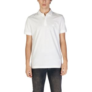 Hugo - Poloshirt - Wit - Katoen/Elastaan