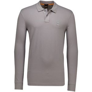 Boss Orange - Polo - Grijs - Katoen