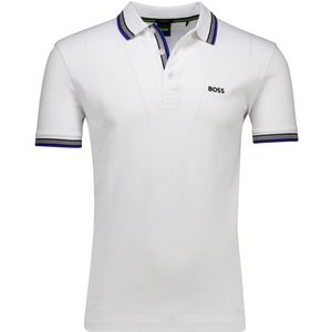 Boss - Paddy - Poloshirt - Blauw - Katoen