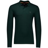 BOSS Passerby Polo Donkergroen - Slim-Fit - Katoen en Stretch