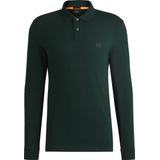 BOSS Passerby Polo Donkergroen - Slim-Fit - Katoen en Stretch