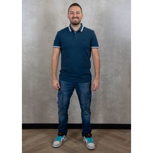 BOSS - Paddy - Poloshirt - Blauw - Katoen