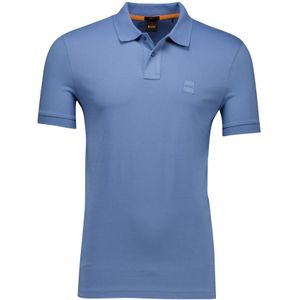 Hugo Boss Poloshirt Korte Mouw - Blauw - Slim Fit