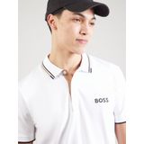 Boss - Paddy Pro - Poloshirt - Blauw - Katoenmix - Korte Mouwen