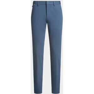 BOSS Black - Chino Broek - Blauw - Katoen/Polyamide/Elastaan