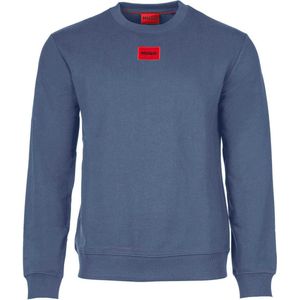 HUGO - Diragol212 - Sweatshirt - Blauw - Regular Fit