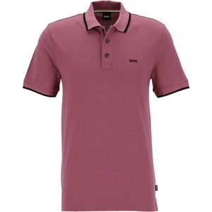 BOSS - Polo - Groen - Piqué - Korte Mouwen