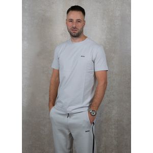 T-Shirt mit Label-Print