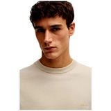 Hugo, Heren, Truien, Beige, Maat: 2XL Katoen,