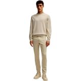 Hugo, Heren, Truien, Beige, Maat: 2XL Katoen,