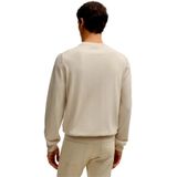 Hugo, Heren, Truien, Beige, Maat: 2XL Katoen,