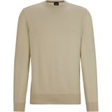 Hugo, Heren, Truien, Beige, Maat: 2XL Katoen,