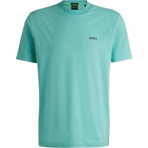 BOSS - T-shirt - Katoen - Met Contrastlogo