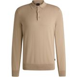 Boss - Gemello-P - Gebreide Trui - Beige - 2XL