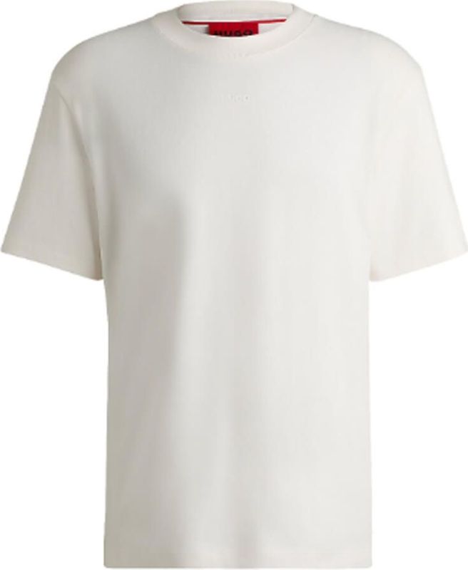 Hugo Boss T-Shirt - Creme - Heren - Zomer 2025