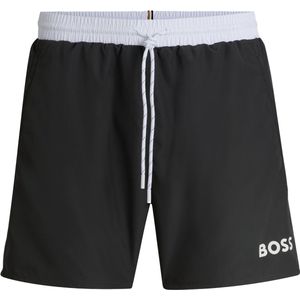 BOSS - 50515191 - Zwempak - Zwart - Gerecycled Polyester - Duurzaam