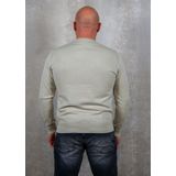 BOSS - Gebreide Trui - Blauw - Katoen/Kasjmier