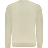 BOSS - Gebreide Trui - Blauw - Katoen/Kasjmier