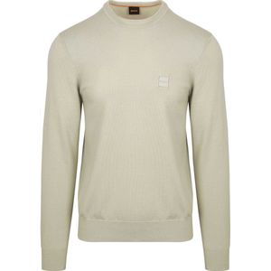 Hugo Boss - Trui - Blauw - Katoen/Kasjmier