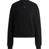 HUGO - Sweatshirt - Zwart - French Terry Katoen - Regular Fit