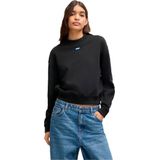 HUGO - Sweatshirt - Zwart - French Terry Katoen - Regular Fit