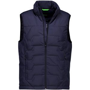 BOSS - Kharan - Gewatteerde Bodywarmer - Donkerblauw - 100% Polyester
