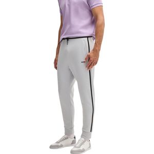 BOSS GREEN - Joggingbroek Hadiko Tape - Light/Pastel Grey - Elastische Taille