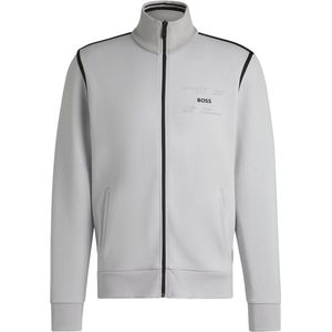 BOSS - Skaz - Sweatshirt - Lichtgrijs - Katoenmix