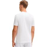 BOSSvoor mannen. 50530990 Gebreid katoenen T-shirt met groot logo
grijs (M), Casual, Korte mouwen