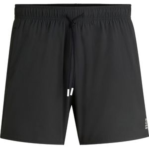 HUGO BOSS Iconic swim shorts, heren zwembroek, donkergrijs