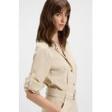 BOSS - Jumpsuit - Met Riem - Kraagloos - Drukknoopsluiting