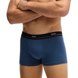 Hugo Boss - BOSS Essential 5-Pack Boxershorts Blauw & Zwart