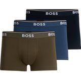 BOSS Trunk 3P Power (Packung, 3-St) mit BOSS Schriftzug auf dem Bund