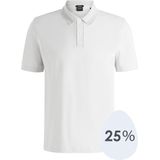 BOSS - Slim-Fit Polo - Korte Mouwen - Blauw - 100% Katoen