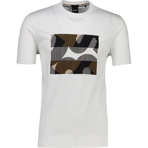 Hugo Boss - C Thompson 209 - T-shirt - Wit - Gemerceriseerd Katoen