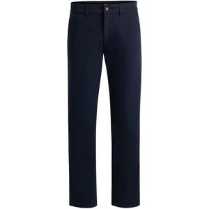 Regular fit chino van katoenmix