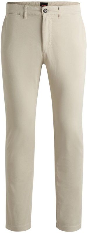 BOSS Orange - Chino Broek - Effen - Geweven Twill - Regular Fit