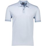 Boss - Poloshirt - Lichtblauw - Katoen - Korte Mouw