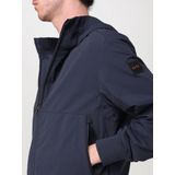 BOSS Orange - Zomerjack - Blauw - 90% Polyamide, 10% Elastaan