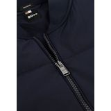 BOSS - Sweatshirt - Grijs - Katoenmix - Gewatteerde Voorkant