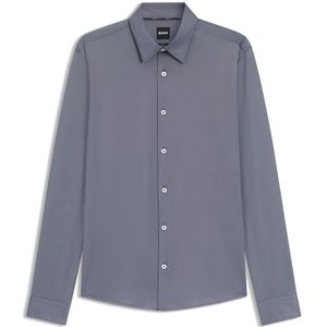 BOSS - P-ROAN - Slim Fit Overhemd - Effen