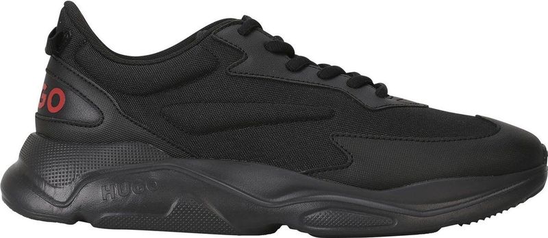 Nette Schoenen - Zwart - Polyester - Vetersluiting