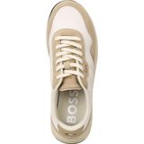 Sneakers - Titanium - Laag - Leer en Suède - Color-Blocking