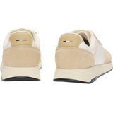 Sneakers - Titanium - Laag - Leer en Suède - Color-Blocking