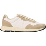 Sneakers - Titanium - Laag - Leer en Suède - Color-Blocking