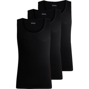 BOSS - Set van 3 Tanktops - Zwart - Katoen